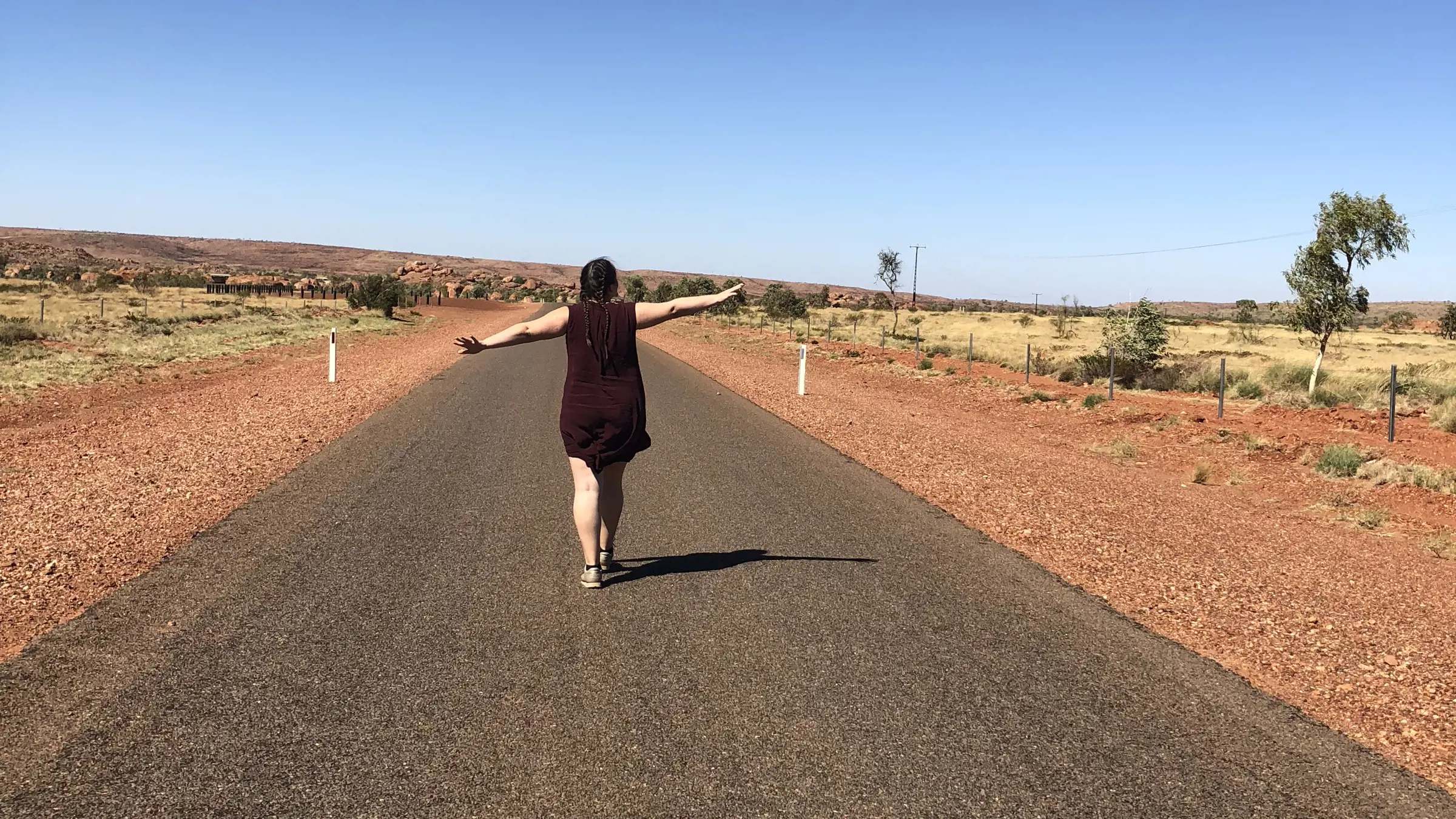 Die endlosen Strassen im Outback